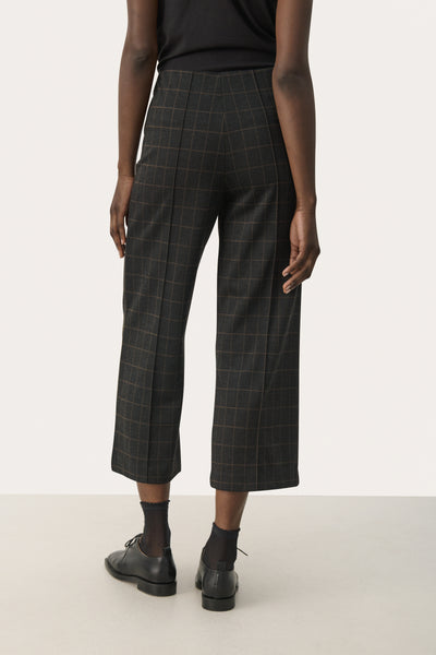 ILISANPW TROUSERS Grey Check