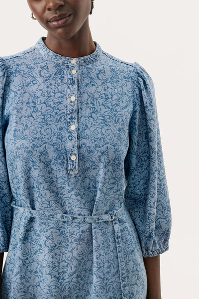 NADIJAPW DR DENIM ROSE