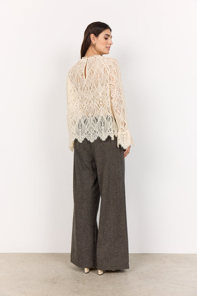 SC-VAHIDA 2 BLOUSE CREAM