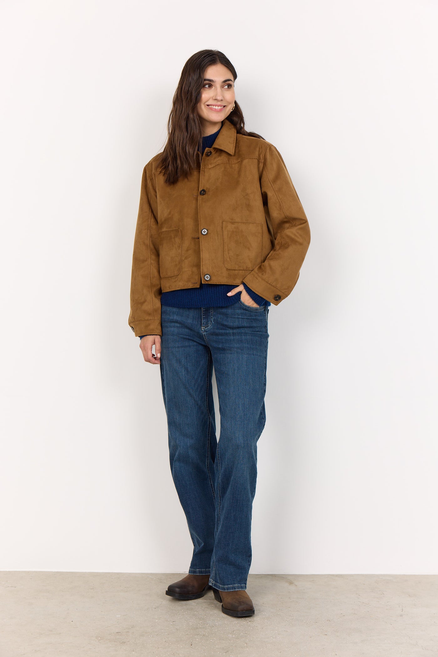 SC-VESNA 1 JACKET DARK SAND