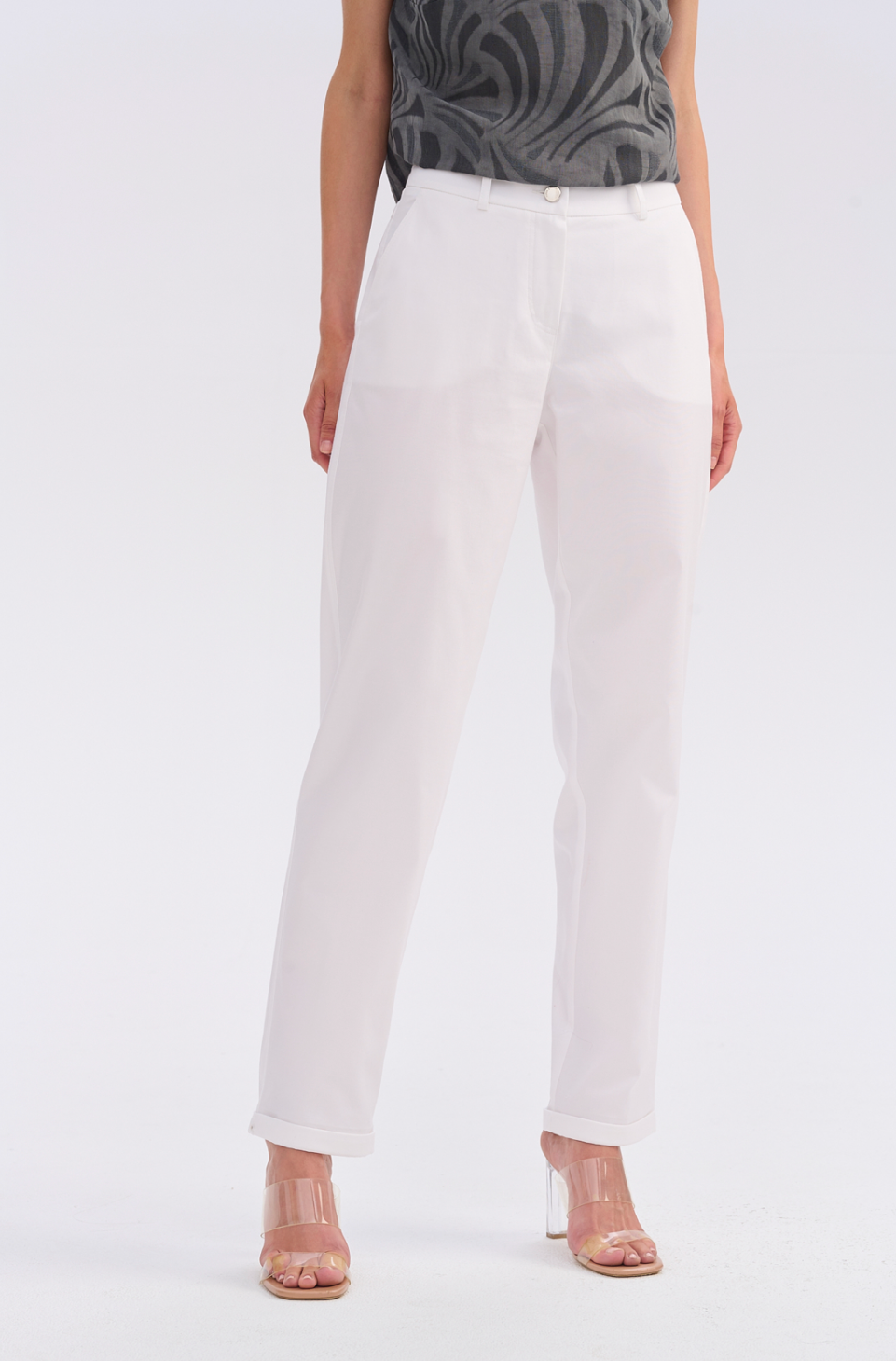 Casual FERIA pants in white