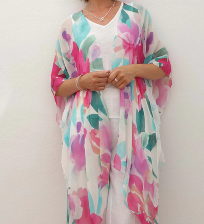 POMODORO CLOTHING ORCHID KIMONO