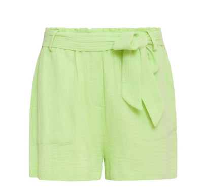 SUMMER SHORTS IN LIME GREEN TETRA