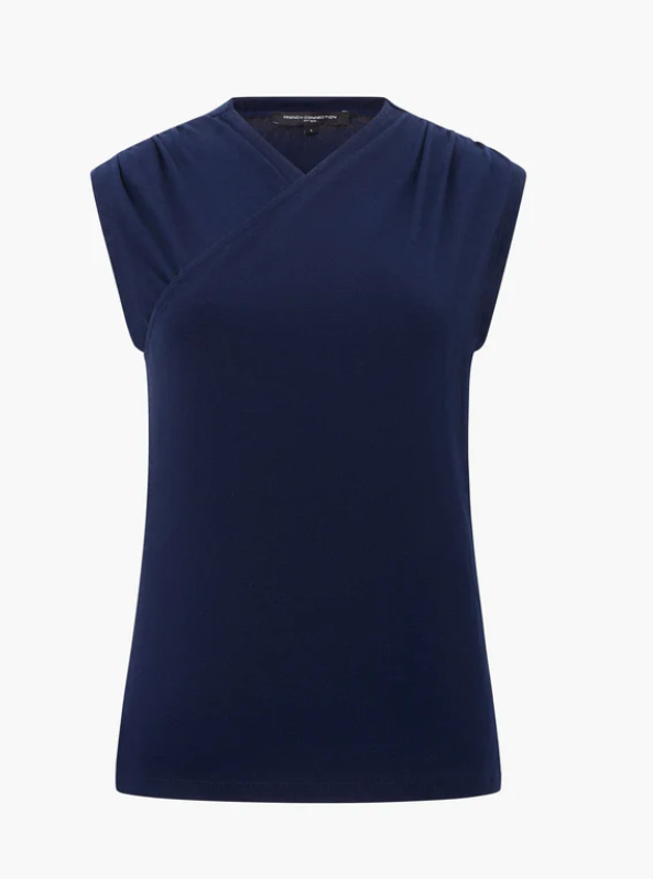 Rallie Cross Neck Top