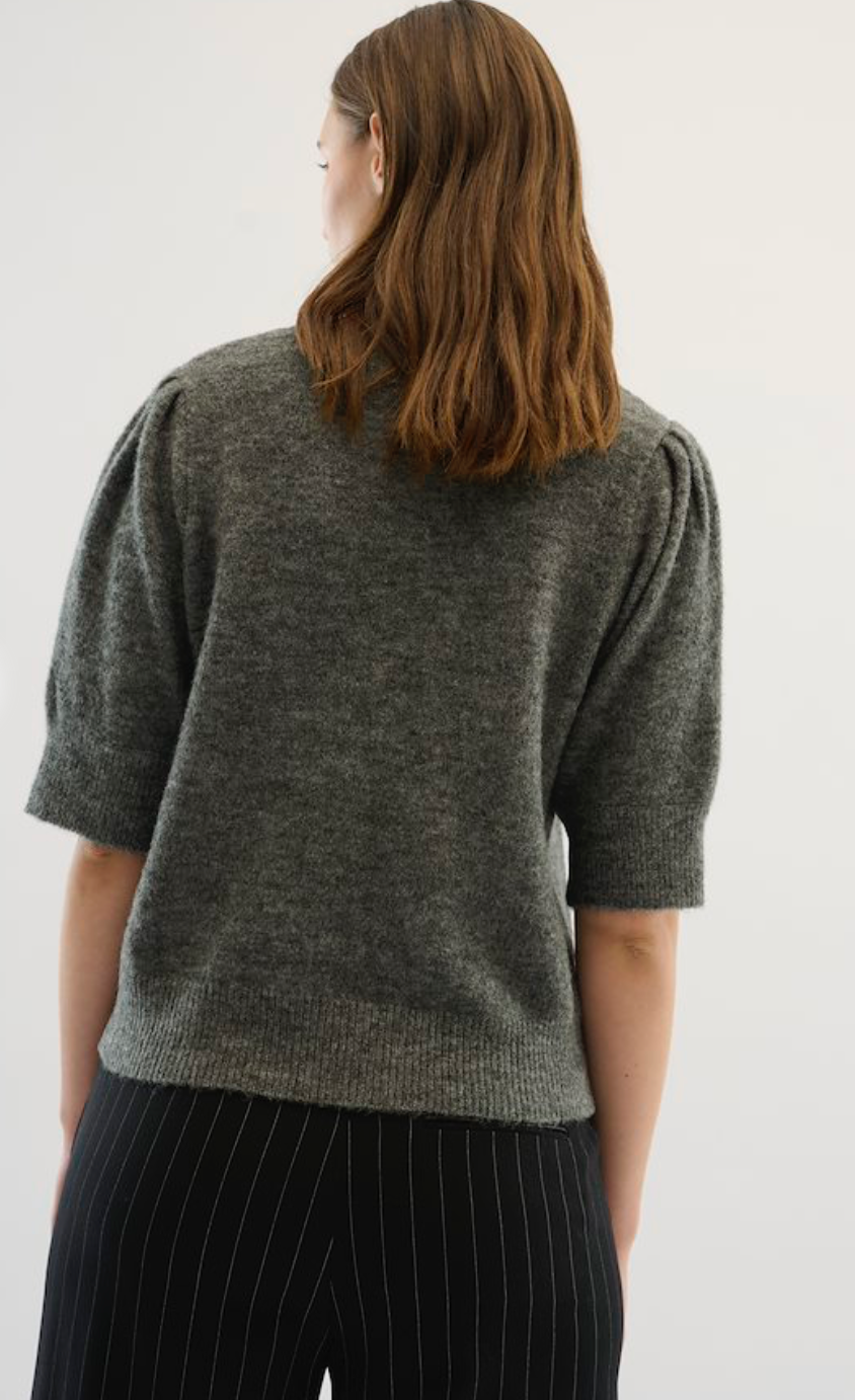 KBNOABELLE PULLOVER Opal Gray Melange