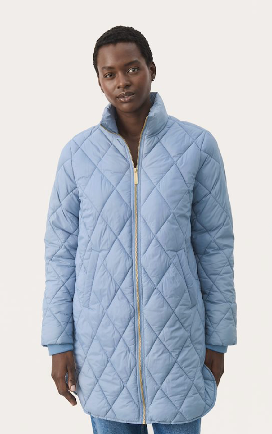 OLILASPW COAT Windward Blue