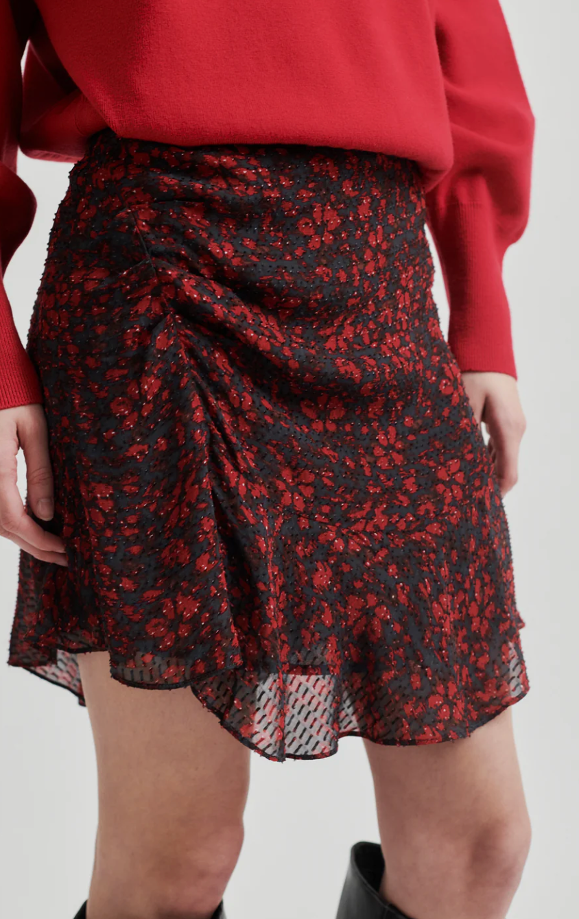 Scratch Mini Skirt