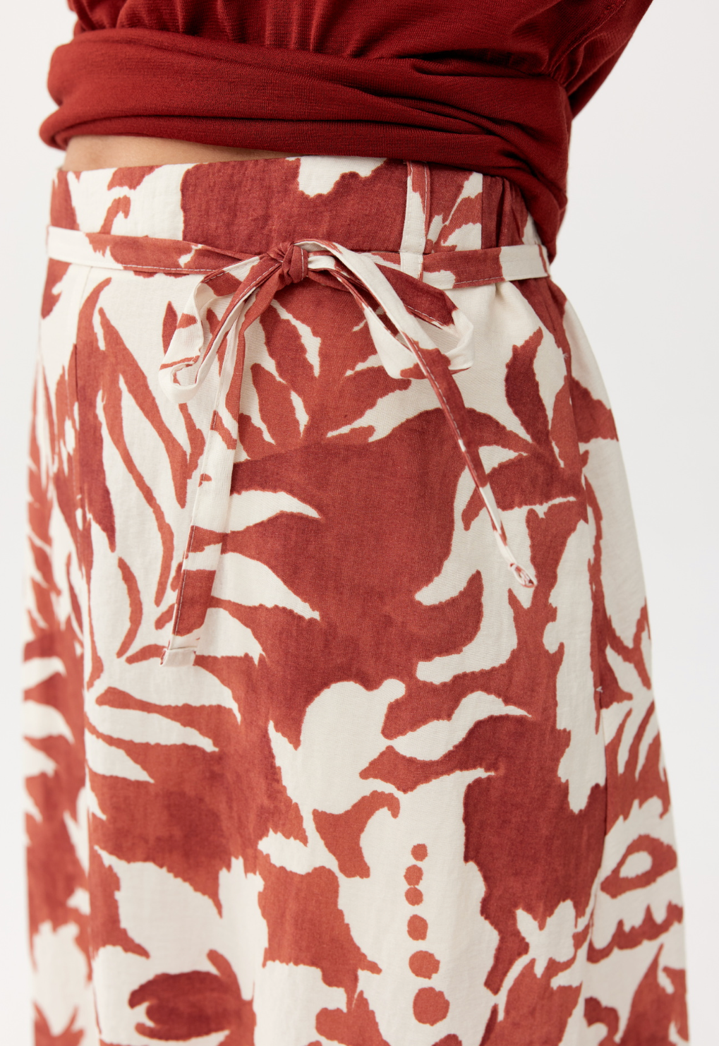 Casual skirt FERIA with floral print