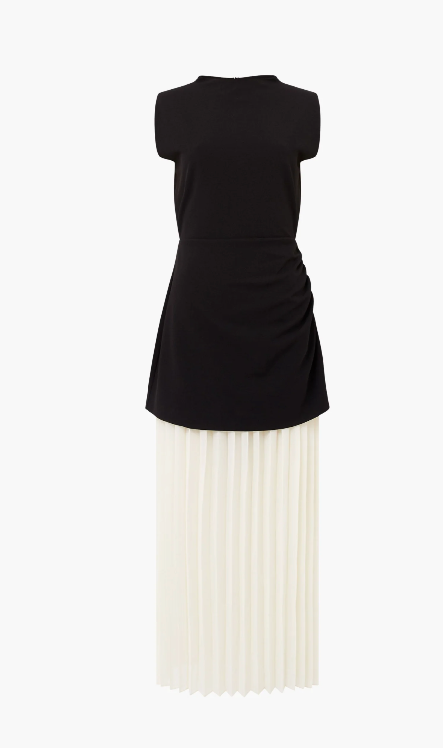 Zion Pleated Skirt Dress