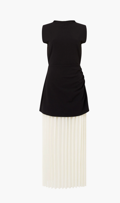 Zion Pleated Skirt Dress
