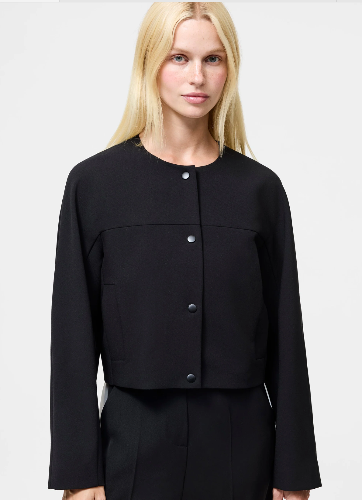 Jaiden Tailored Cropped Jacket