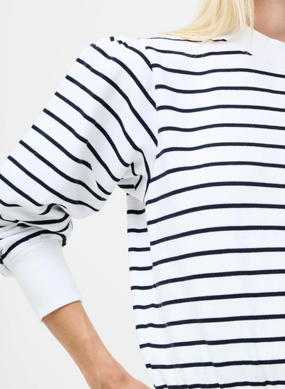 Sunday Sweat Striped Sweatshirt