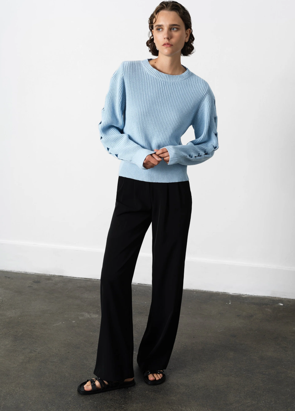 Glinda Braid Sleeve Jumper