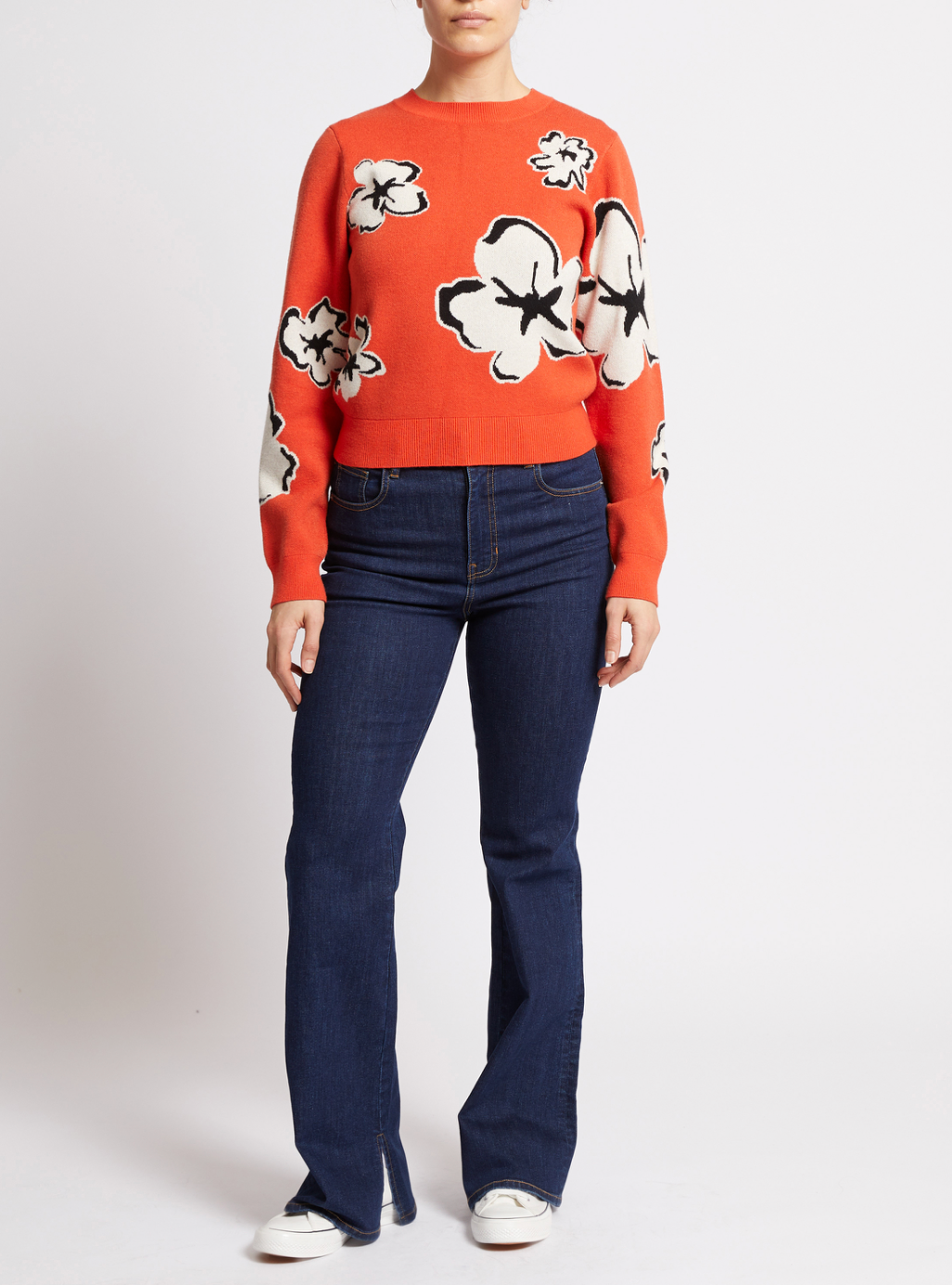 PAISLEE FLORAL JACQUARD JUMPER