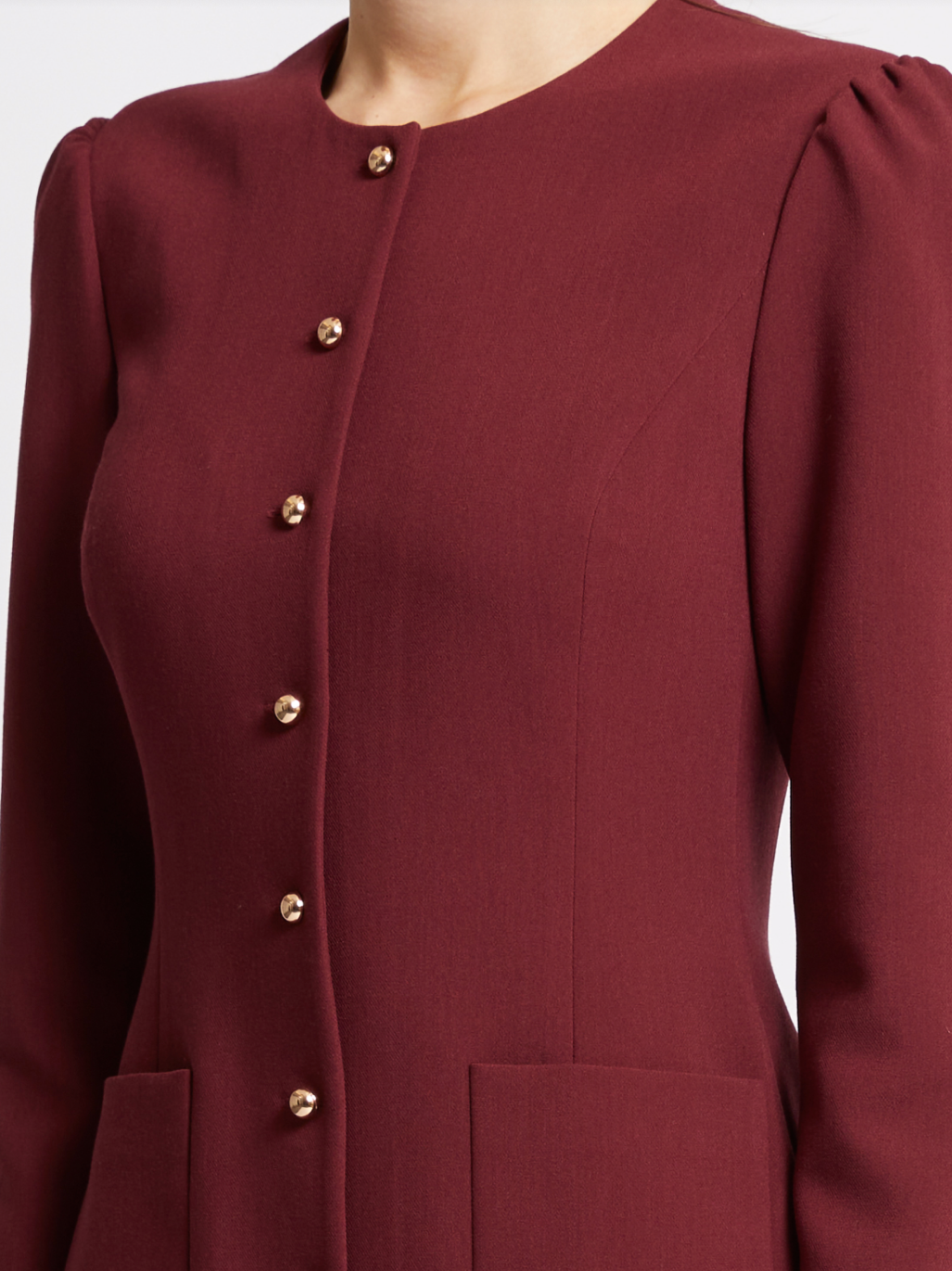 CELIE BUTTON THROUGH DRESS