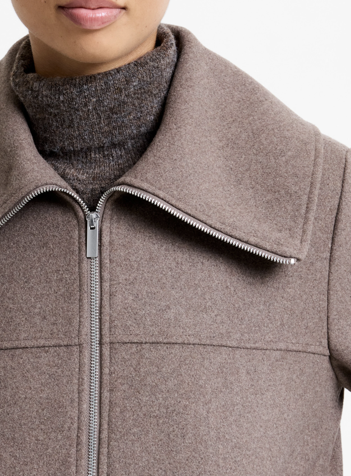 Devita Wool Collared Coat