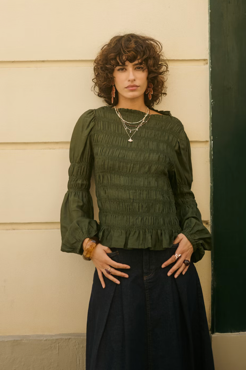 CRHenva Blouse Rifle Green