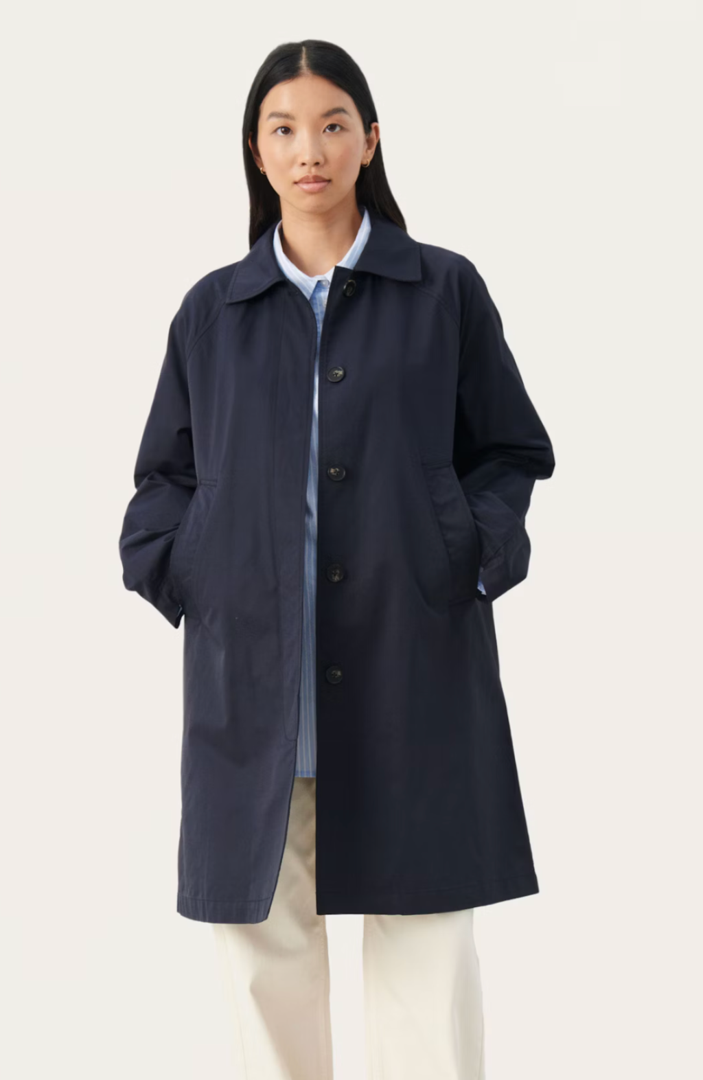 EttiePW Coat Navy