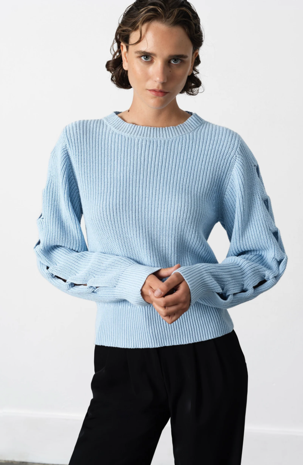 Glinda Braid Sleeve Jumper