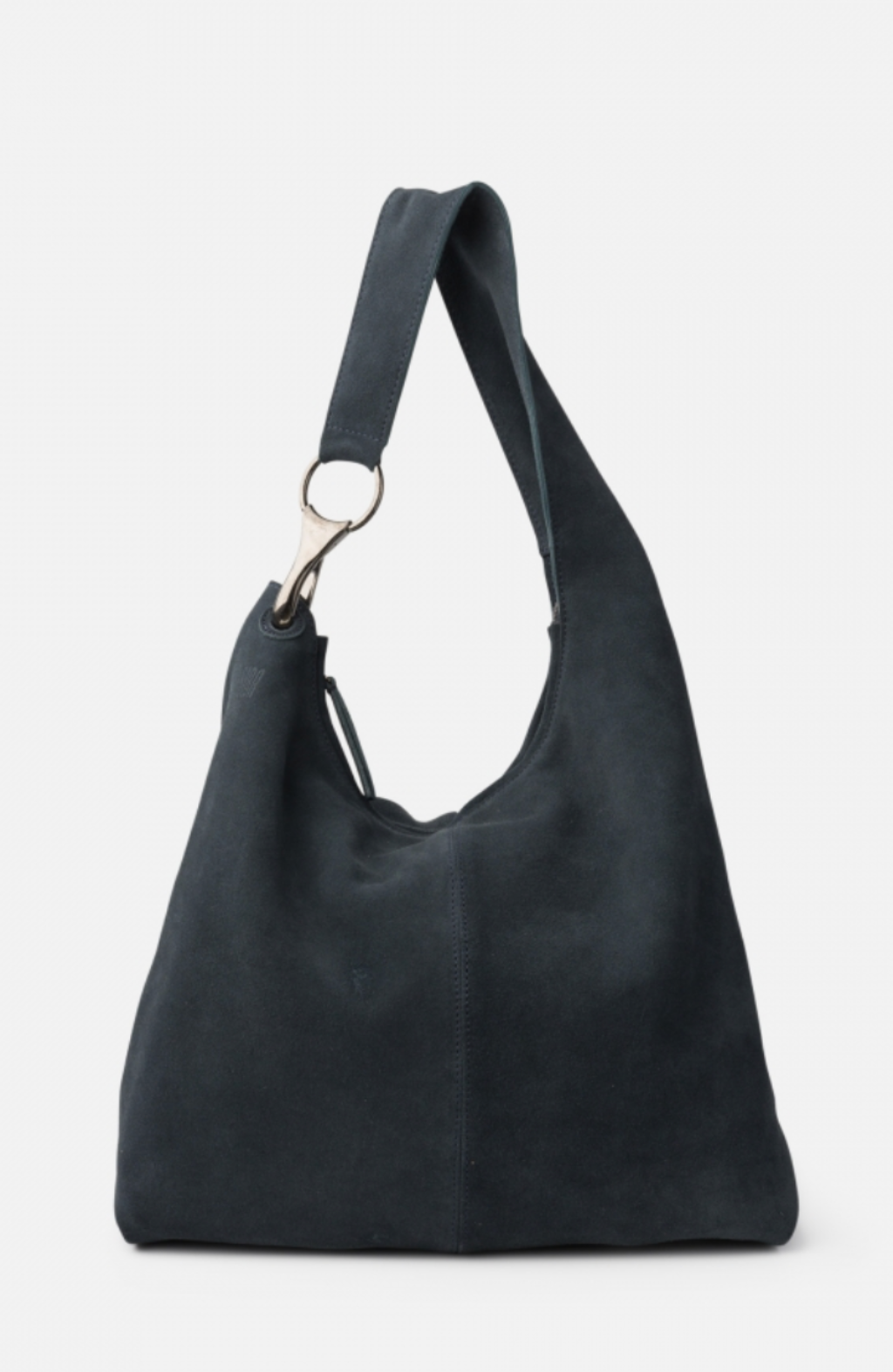 Leather shoulder bag BIBA Jackpot Blue
