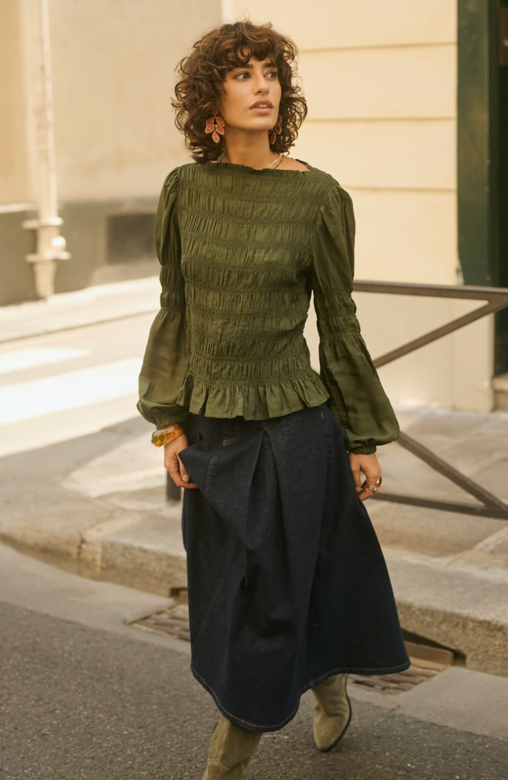 CRHenva Blouse Rifle Green