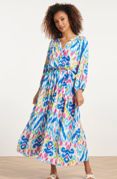 SUMMER MAXI DRESS WITH BUTTONS