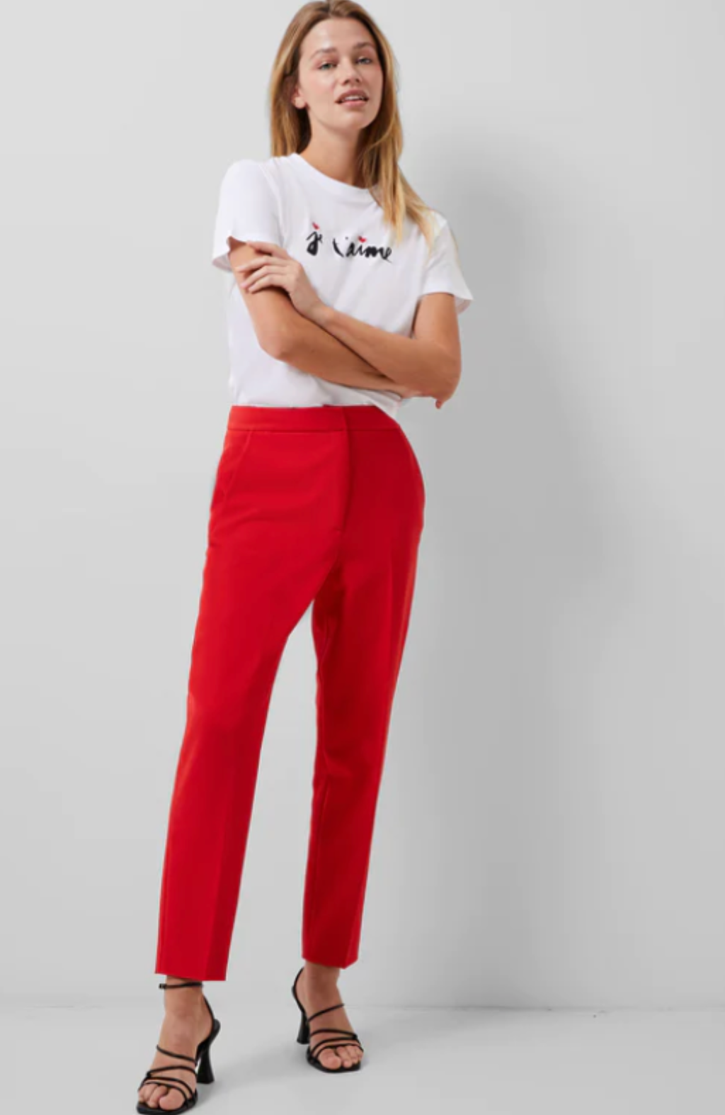 Echo Tapered Trousers True Red