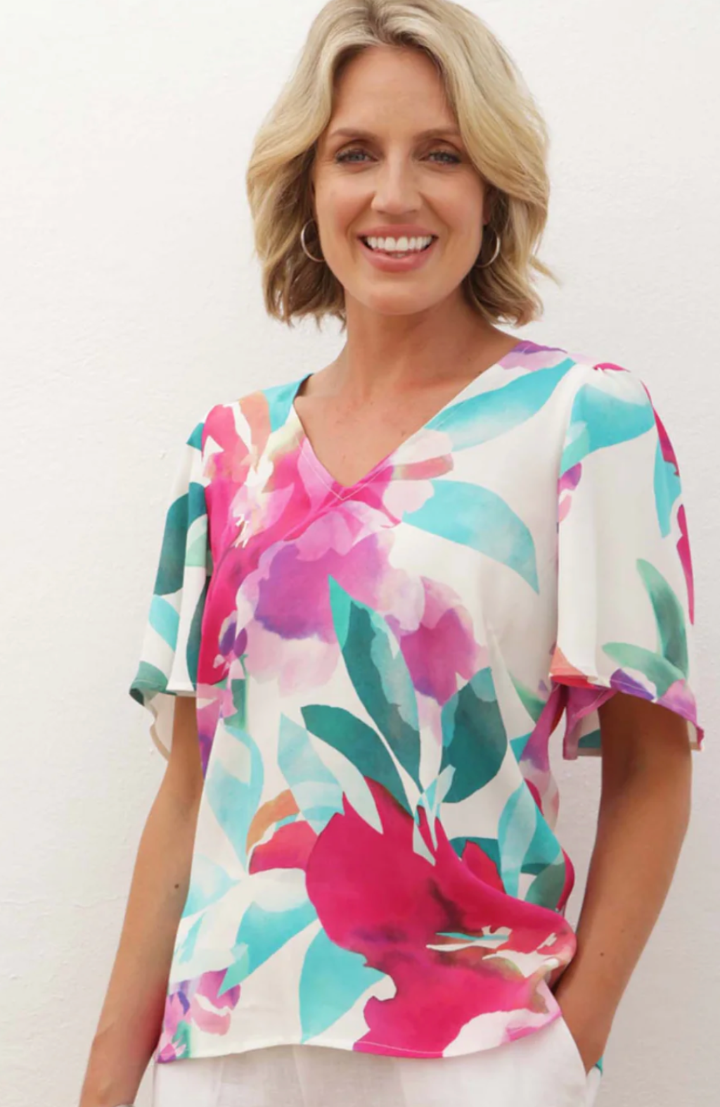 POMODORO CLOTHING ORCHID TOP 12403